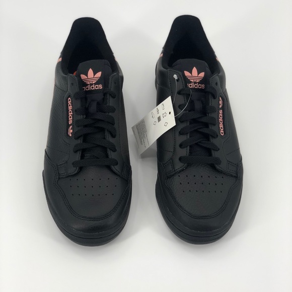 Black Adidas Originals Continental 80 size 9.5 - Picture 3 of 3